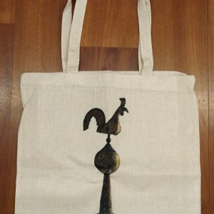 Bolsa totem con imagen del gallo veleta