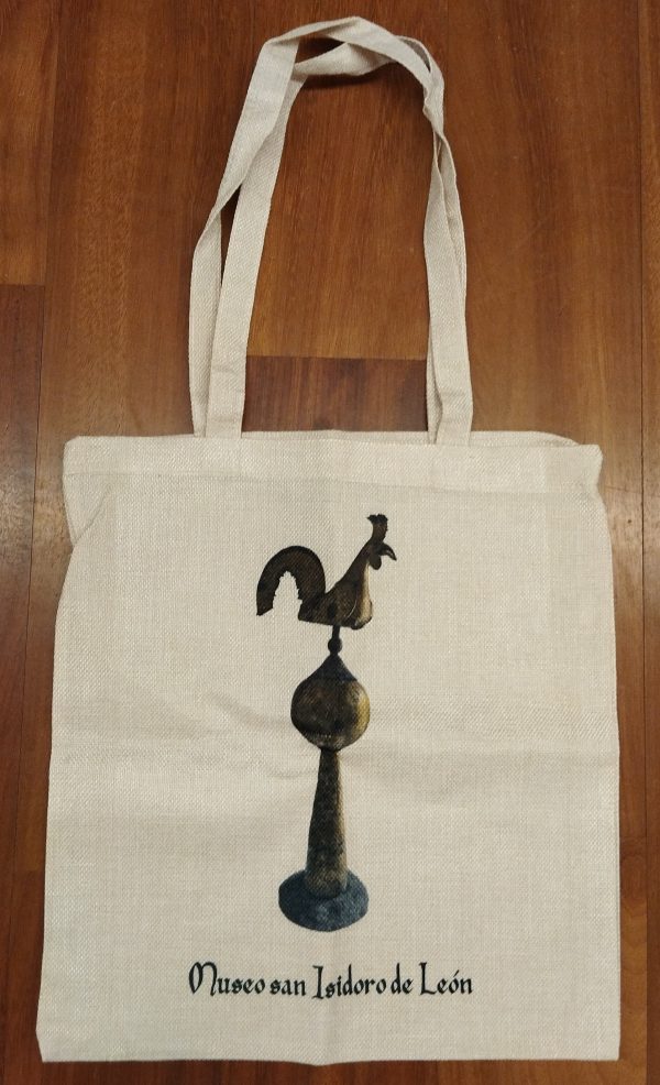 Bolsa totem con imagen del gallo veleta