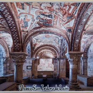 Alfombrilla para pc con dibujo del Panteón Real del Museo San Isidoro de León