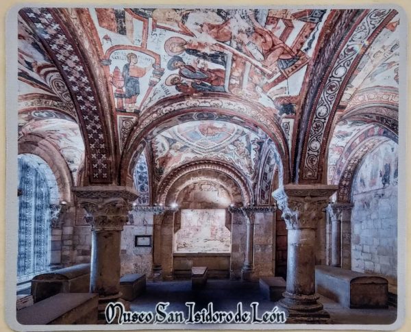 Alfombrilla para pc con dibujo del Panteón Real del Museo San Isidoro de León