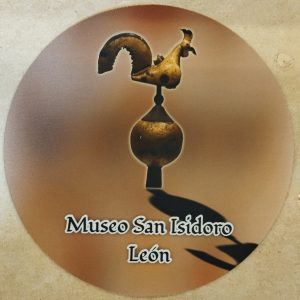 Alfombrilla para pc con dibujo gallo veleta del Museo San Isidoro de León
