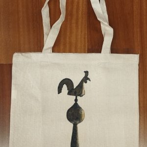 Bolsa totem veleta del gallo de la torre