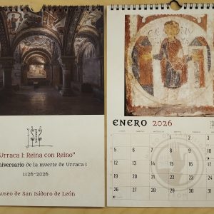 Calendario año 2026 "Urraca I: Reina con Reino"