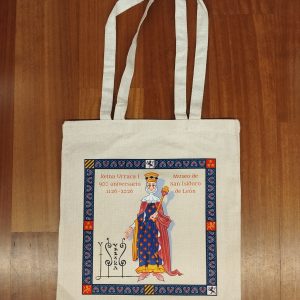 Bolsa tote bag con imagen de Urraca I