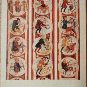 Lámina grande Calendario Agrícola a la venta en el Museo San Isidoro de León