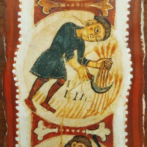 Souvenir mortero decorado de Julio, Museo de San Isidoro León
