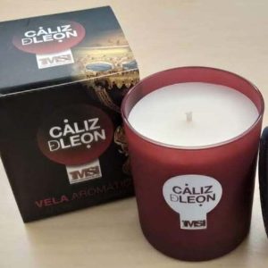 Vela Cáliz de León con su caja