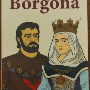 Juego de baraja de cartas Dinastía Borgoña ciudades en juego
