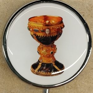 Pastillero redondo imagen con Cáliz de doña Urraca disponible a la venta en el Museo San Isidoro de León