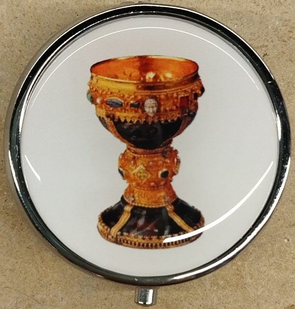 Pastillero redondo imagen con Cáliz de doña Urraca disponible a la venta en el Museo San Isidoro de León