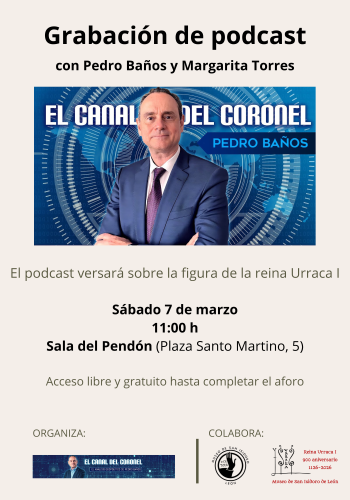 Cartel Podcast Pedro Baños